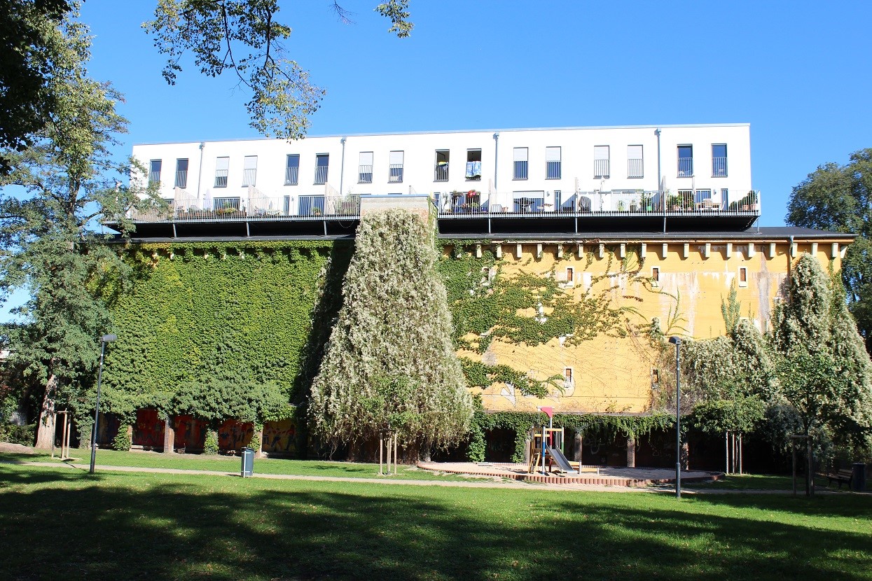 Griesheim Luxuswohnungen auf einem Bunker