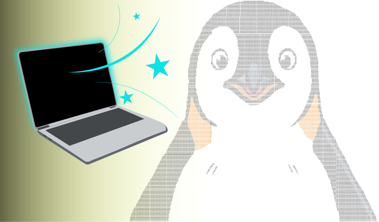 #linux #notebook #pinguin